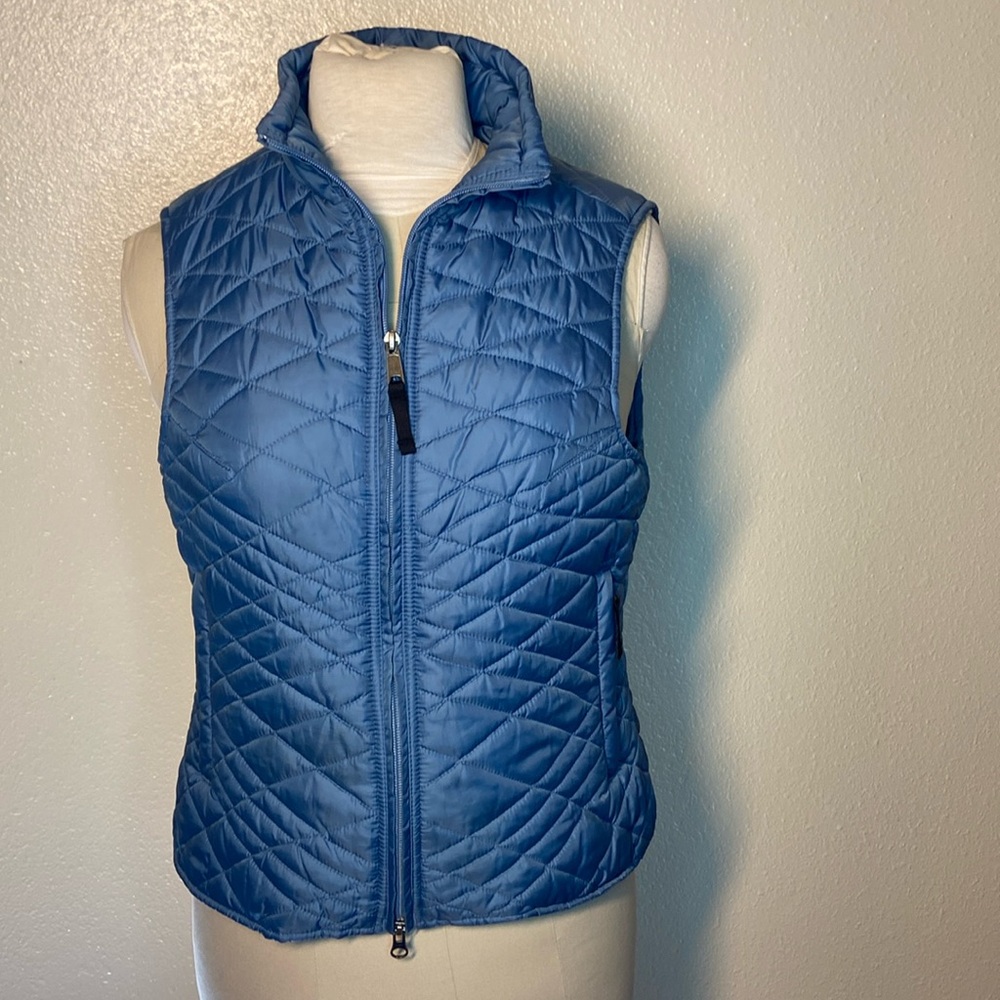 Royal Robbins Packable Blue Hiking Outdoor Vest Jacket. Size M